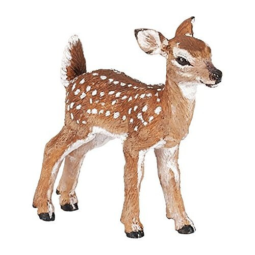 Papo 50219 "Tailed Fawn Figure, White