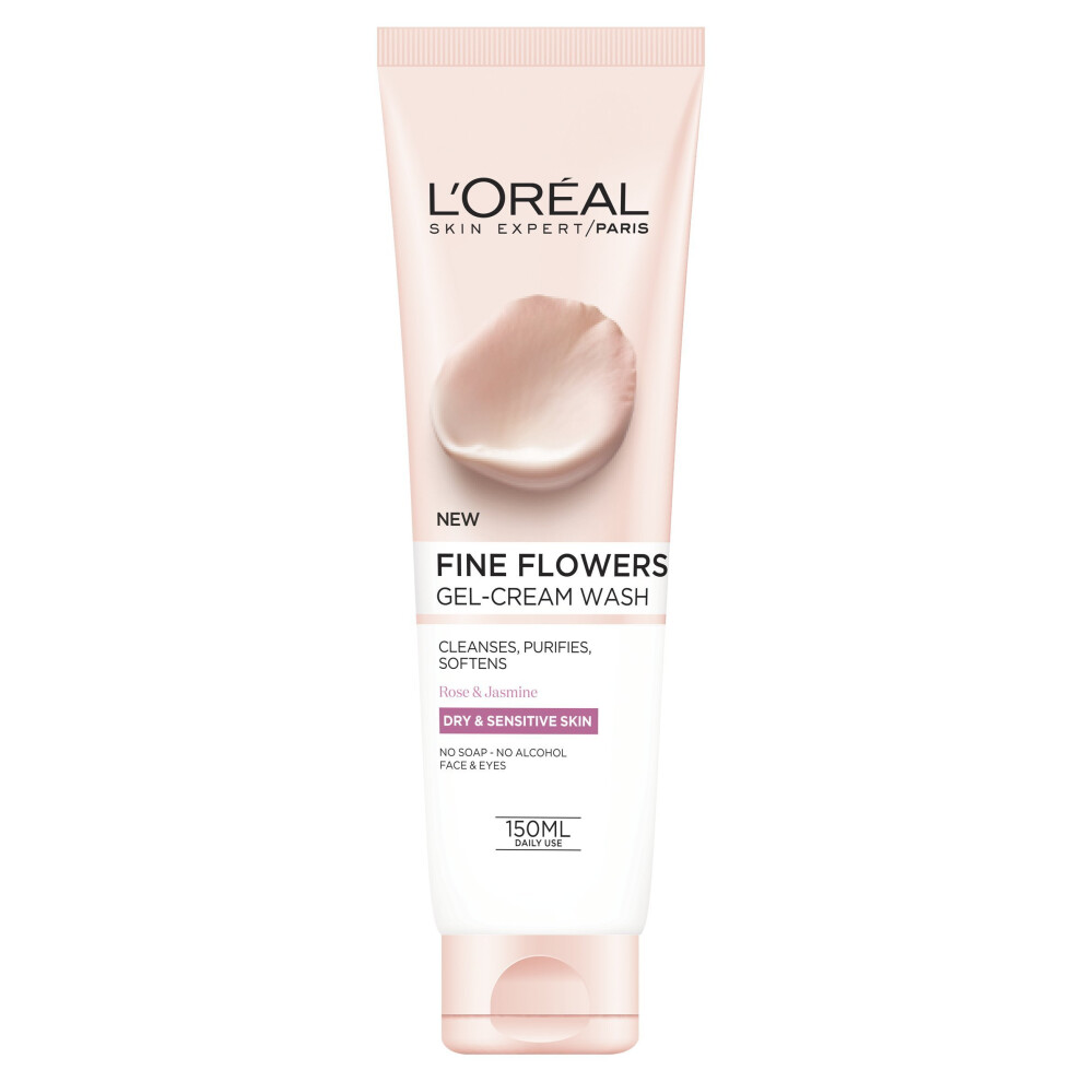 L'Oréal Fine Flowers Cleansing Face Wash, 150ml