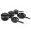Morphy Richards Morphy Richards 970040 Equip 5pc Pan Set With 9pc Kitchen Tools – Black 4