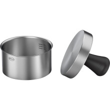 Stampo per Hamburger - ROSLE - Pro A STEACK - Acciaio Inossidabile - 12 x 12 x 9 cm