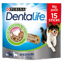 DENTALIFE Medium Dog Dental Chew, 15x23g - Pack of 3