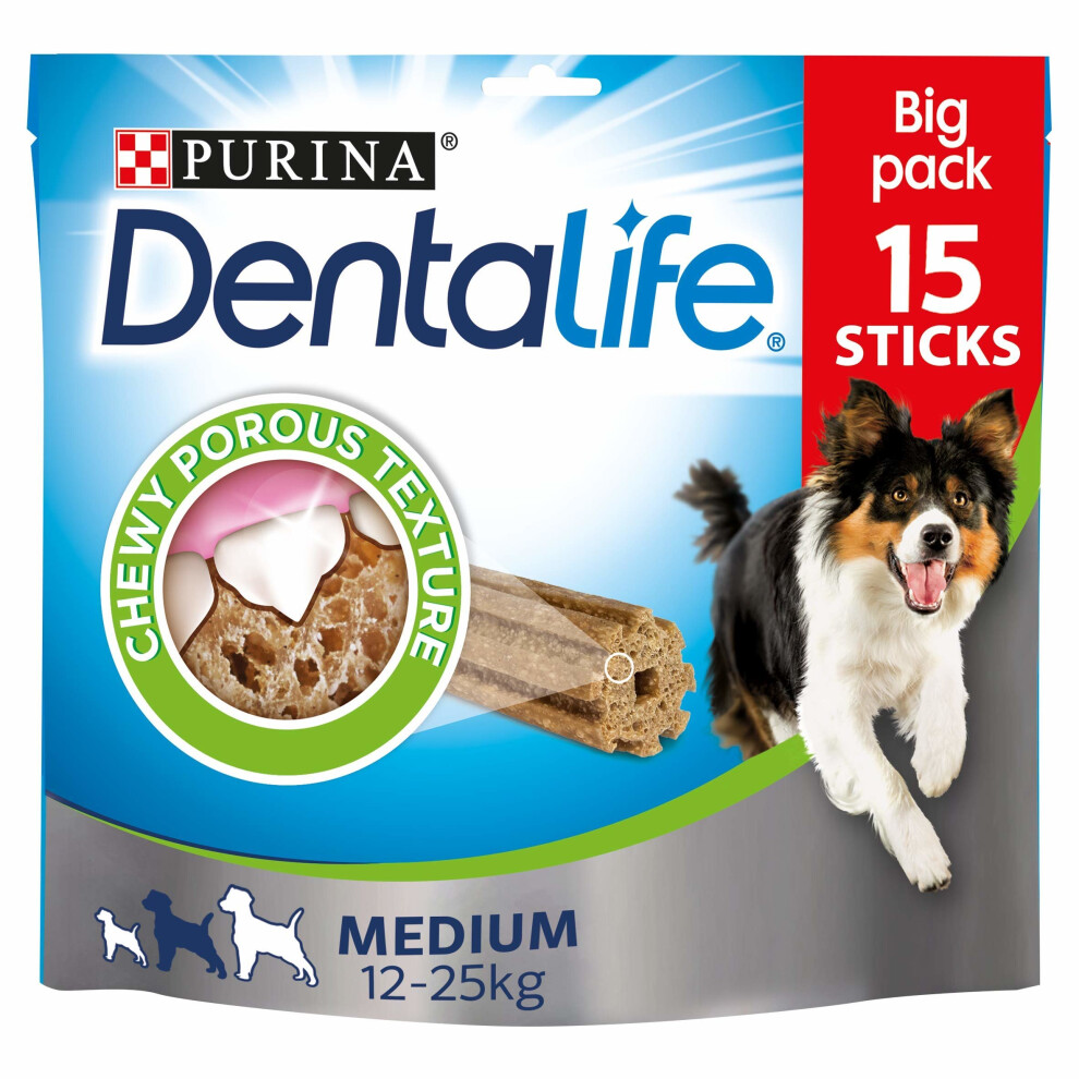 Dentalife Medium Dog Dental Chew, 15X23g - Pack Of 3