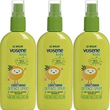 THREE PACKS of Vosene Kids Conditioning Defence Spray 150ml