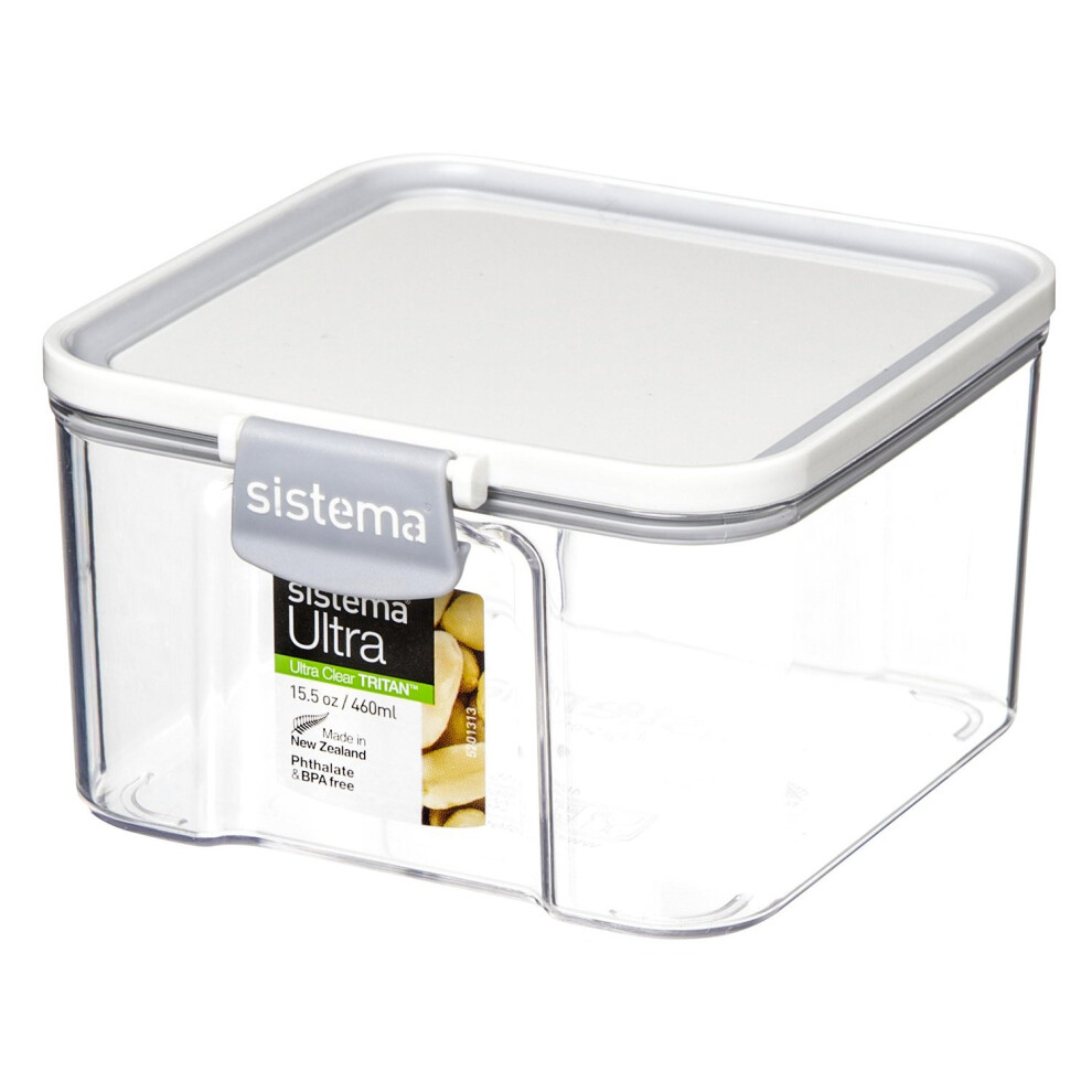 Sistema Ultra Square Food Storage Canister, 460Ml - Image 4
