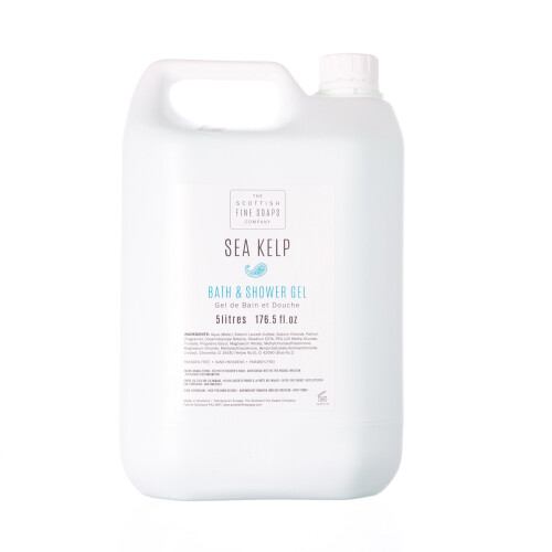 Scottish Fine Soaps Bulk 5L Commercial Sea Kelp Bath & Shower Gel Refill