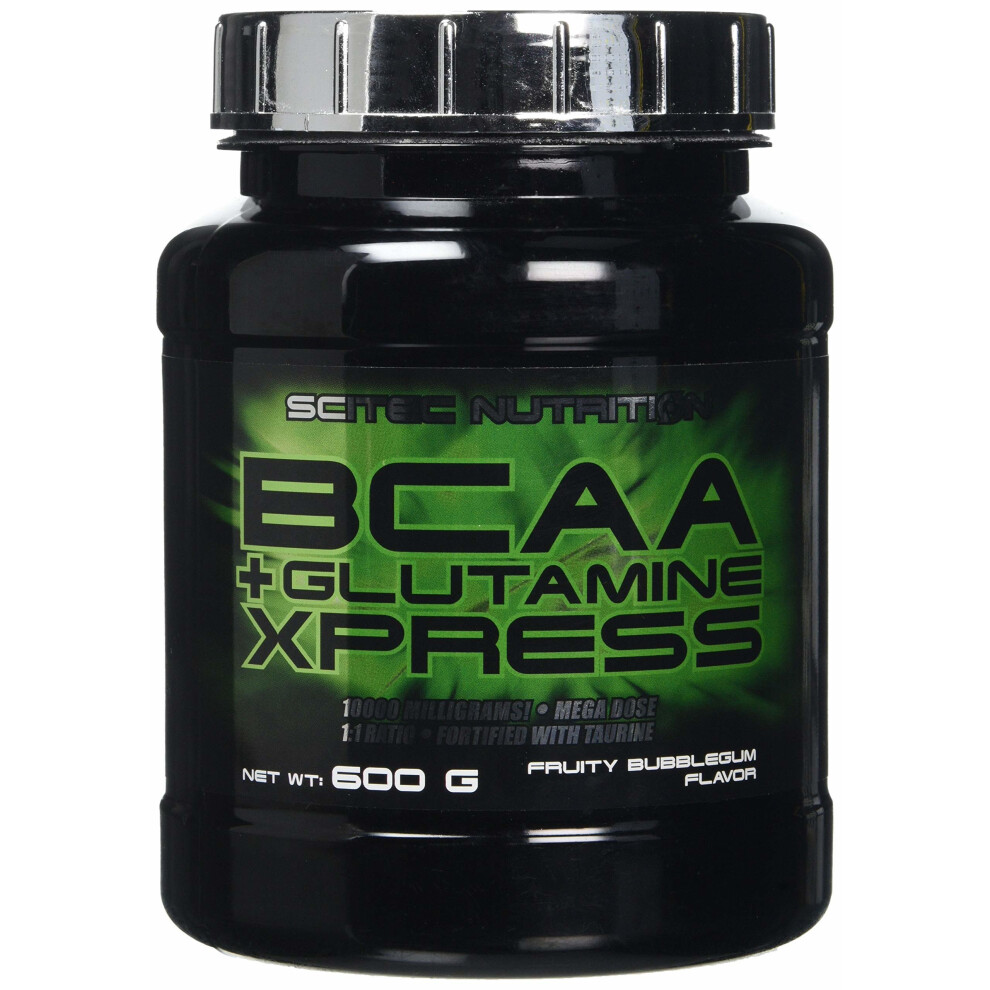 Scitec Nutrition Bcaa + Glutamine Xpress Powder - 600G, Fruity Bubblegum