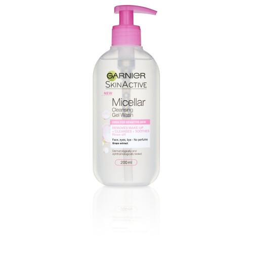 Garnier Garnier Micellar Gel Face Wash Sensitive Skin 200ml 2
