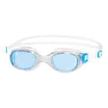 Speedo Unisex Futura Classic Goggles, Clear/Blue, One Size
