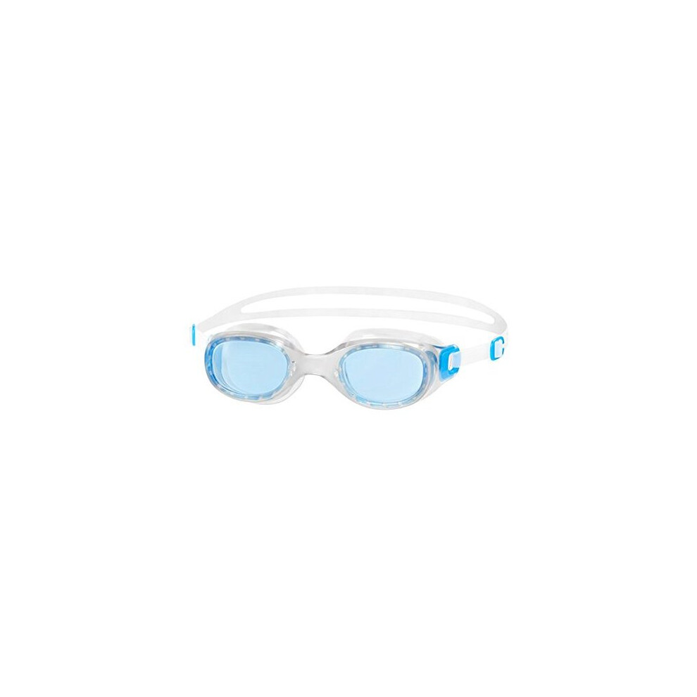 Speedo Unisex Futura Classic Goggles, Clear/Blue, One Size