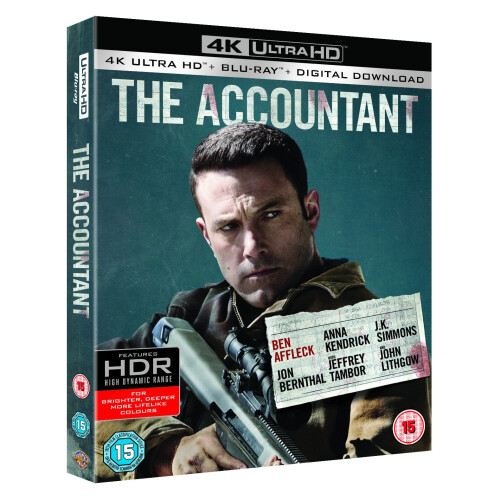 Warner Bros The Accountant [2016] (4K Ultra HD + Blu-ray) 2