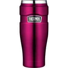 Thermos Stainless King Travel Tumbler, Raspberry, 470 ml