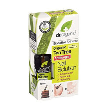 Dr.Organic - tea tree antifungal nail solution.Bacterial, restoring and protecting.10 ml.