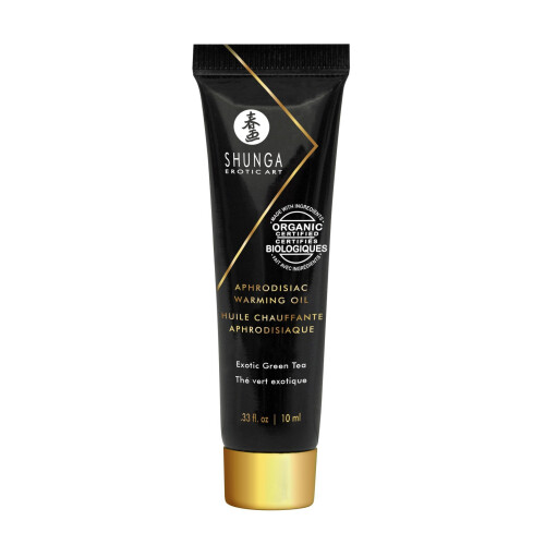 Coffret plaisir - Shunga - Grüner Tee - Massagekerze - Massageöl - Bio 2