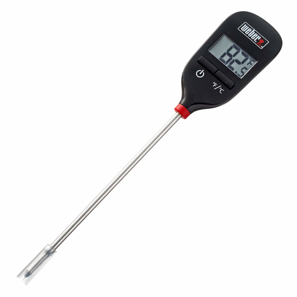 Weber digital pocket thermometer, black, 3.2Â x 10.8Â x 5 cm, 6750