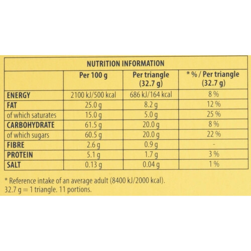 Toblerone Toblerone Fruit & Nut Chocolate Bar, 360g 1