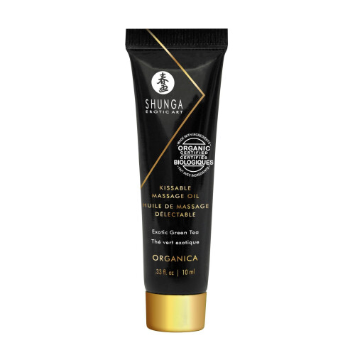 Coffret plaisir - Shunga - Grüner Tee - Massagekerze - Massageöl - Bio 1