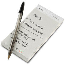 Restaurant Order Pad with Duplicate Sheet - Set of 10 - Restaurant Ordering Pads