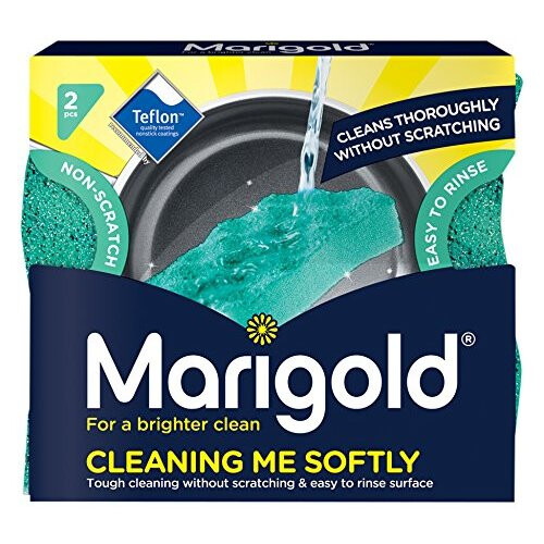 Marigold Cleaning Me Softly Non-Scratch Scourer, 14 paquets de 2 Scourers