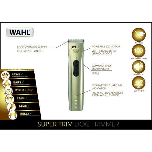 Wahl Wahl Super Trim Premium Pet Trimmer 1