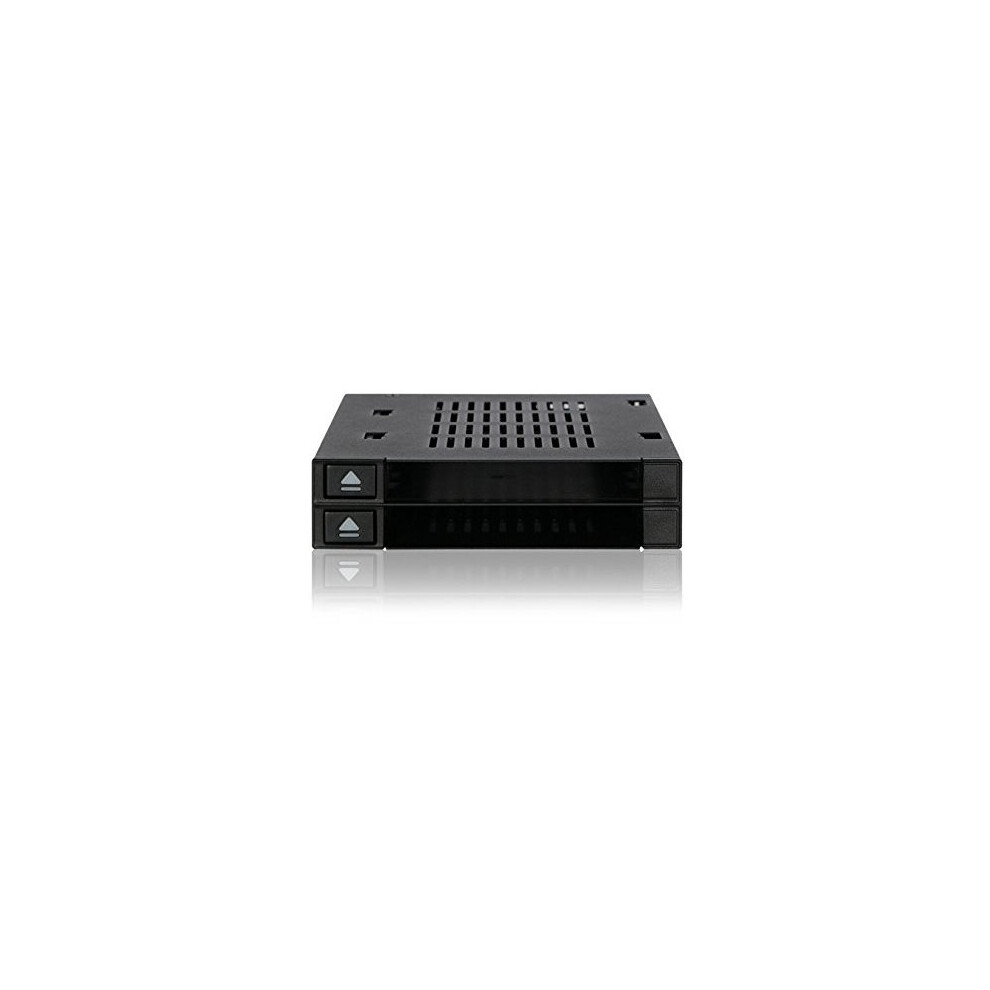 Icy Dock Flexidock Mb522spãÂ Ã¢Â¬ÂÃÂ Dock Frame For 2X 2.5ÃÂ Inch (6.4ÃÂ Cm) Sata Ssd/Hdd In 1ÃÂ X 3.5ÃÂ Inch (8.9ÃÂ Cm) 4711132867473