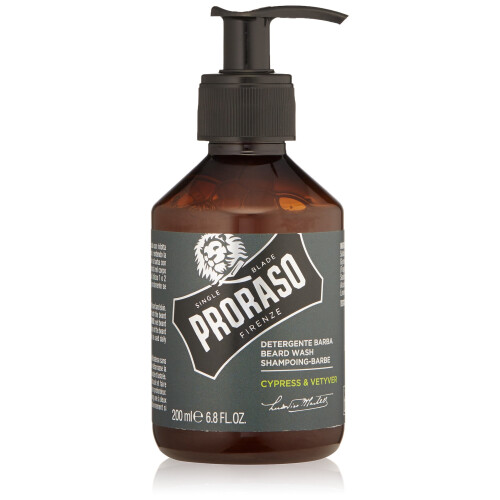 Proraso PRORASO Beard Shampoo, 200 ml, Cypress Vetyver
