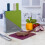 Salter Salter BW04768 Chopping Board Set, Multicolour, Set of 4 3