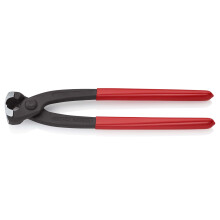 Knipex 10 99 I220 Ear Clamp Plier with Side Jaw, Red/Black, 220 mm
