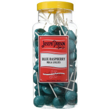 Joseph Dobson & Sons Blue Raspberry Mega Lollies 1.99 kg