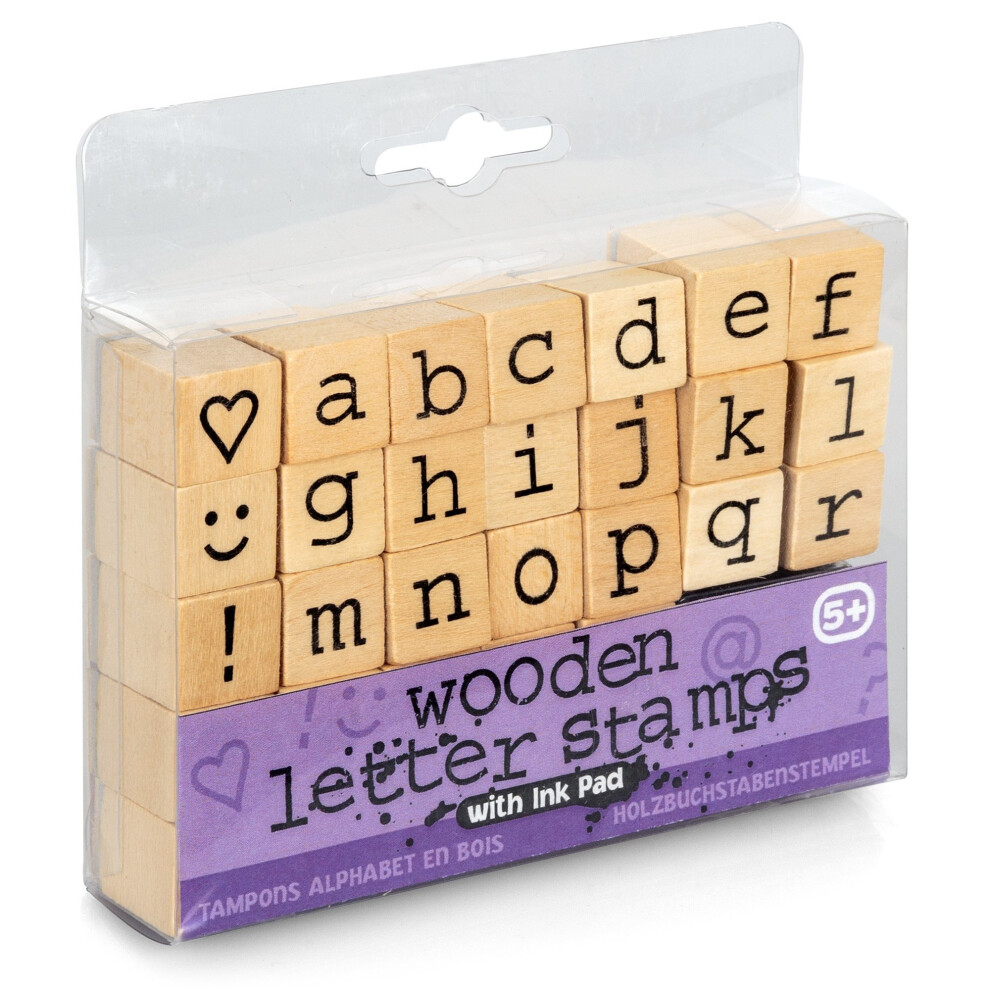 Wooden Letter Stamps