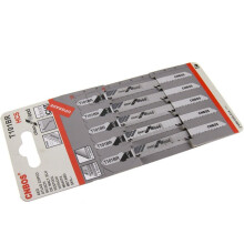 5pcs T101BR 100mm Jigsaw Blades HCS For wood Laminated Board Cutting