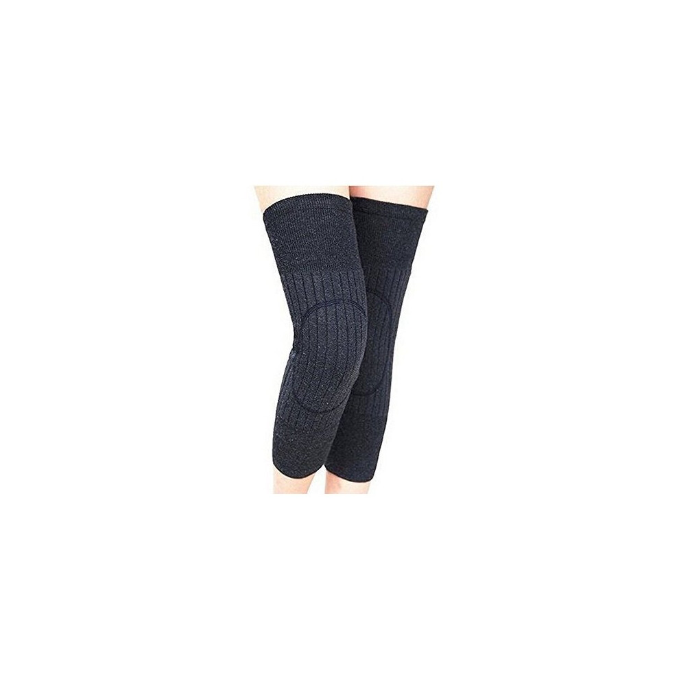 Erioctry Unisex Cashmere Wool Knee Brace Pads Winter Warm Thermal Knee Warmers Sleeve For Women Men