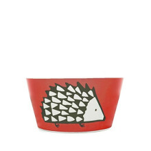 Scion Spike Cereal Bowl, Red, 0.36 Litre