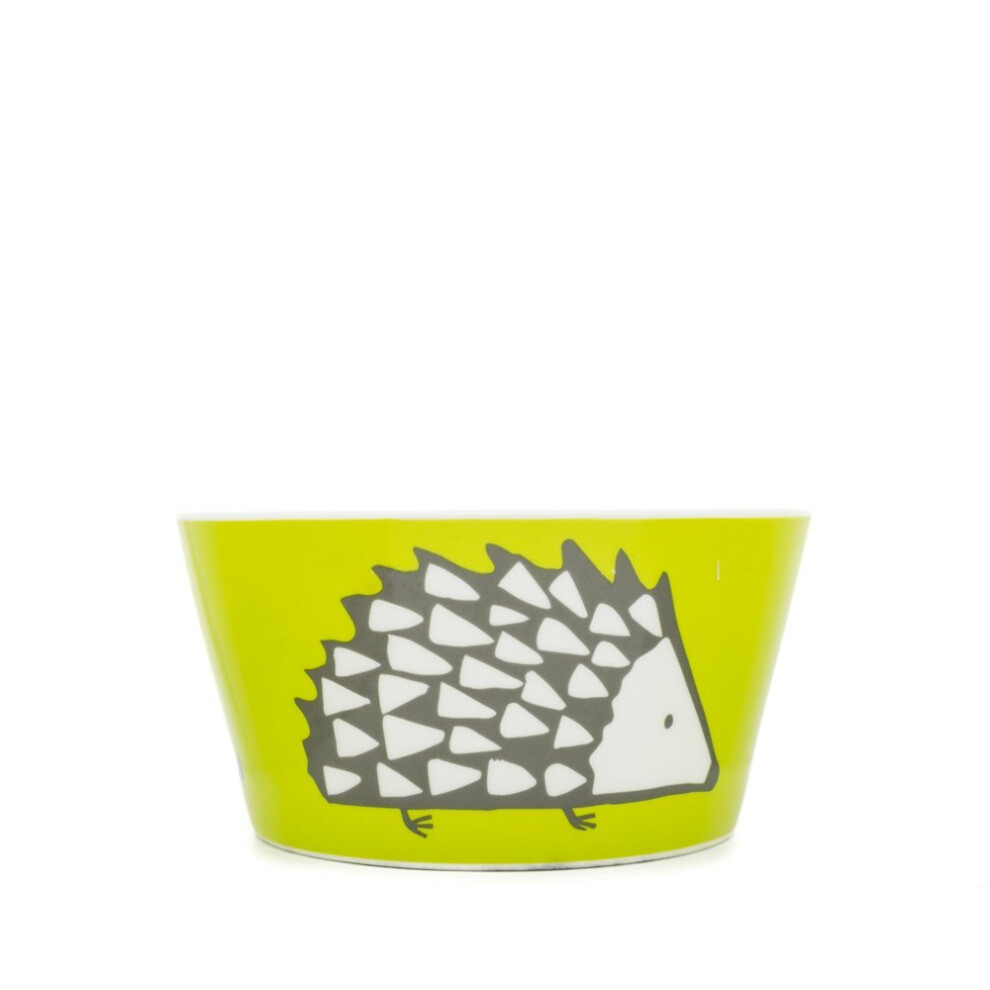 Scion Spike Cereal Bowl, Olive Green, 0.36 Litre