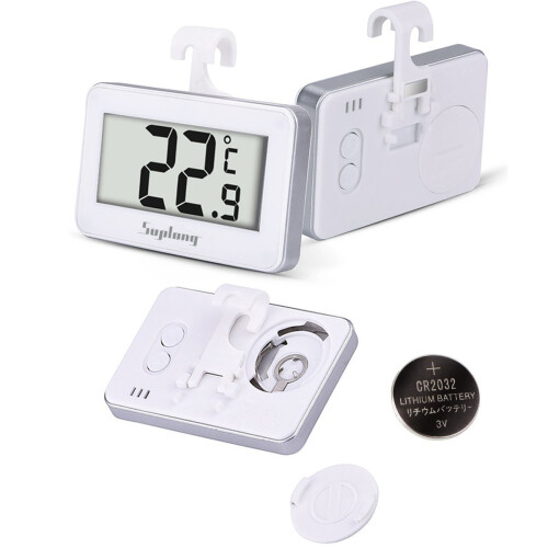 Digital Fridge Thermometer - Waterproof LED Display 1