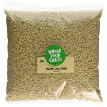 Wholefood Earth Organic Soya Beans, 3 kg