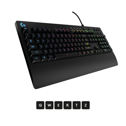 Logitech Logitech 920-008087 Prodigy Gaming Keyboard, RGB Backlit, QWERTZ German Layout - Black 2