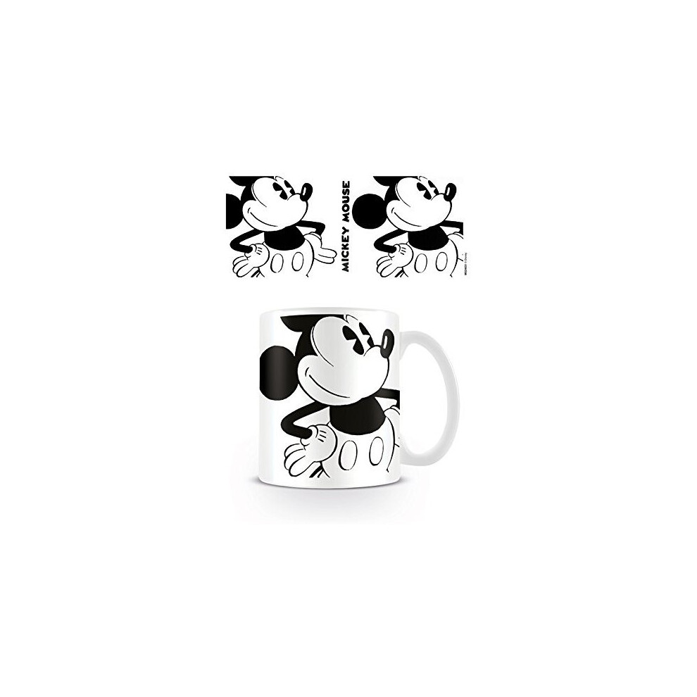 Pyramid International"Mickey Mouse (Vintage Big)" Official Boxed Ceramic Coffee/Tea Mug, Multi-Colour, 11 oz/315 ml