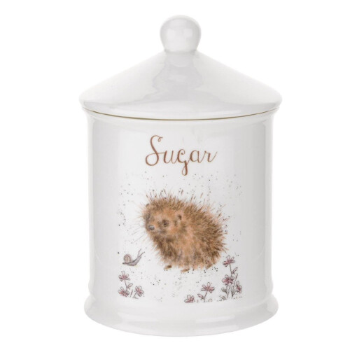Wrendale Wrendale by Royal Worcester Sugar Canister Hedgehog, Multi-Colour