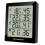 BRESSER Termometro Temeo Hygro Quadro nero - 7000020CM3000 2