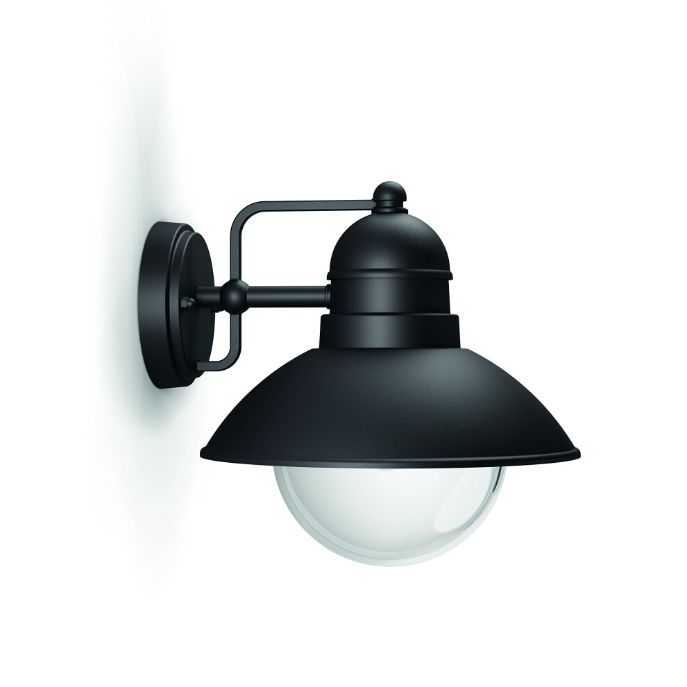 Vidaxl Philips Mygarden Hoverfly Vintage Wall Lantern, 1 X 60 W 230 V Bulb - Black