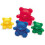 Learning Resources LEARNING RESOURCES LER0725 THREE BEAR FAMILY BASIC SET-80/PK 3 SIZES 4 COLORS 1