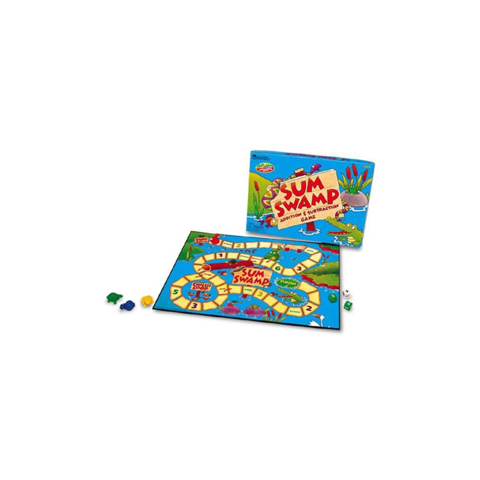 LEARNING RESOURCES LER5052 SUM SWAMP-GR. PREK+ ADDITION AND SUBTRACTION