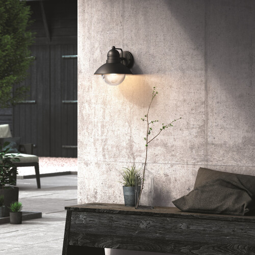 VidaXL Philips myGarden Hoverfly Wandleuchte außen 1x60 W - Schwarz 1
