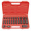 SUNEX TOOLS 3325 25 Piece .425 Inch Drive Master Impact Socket Set 1