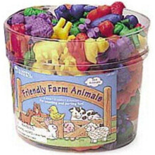 LEARNING RESOURCES LER0187 COUNTERS FRIENDLY FARM ANIMAL 144PK-GOOD JOB JAR