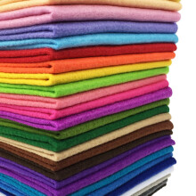 28pcs 12 x 8 inches (30cmx20cm) 1.4mm Thick Soft Felt Fabric Sheet Assorted Color Felt Pack DIY Craft Sewing Squares Nonwoven Patchwork by flic-flac