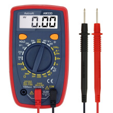 AstroAI Digital Multimeter, 2000 Counts with Ohm Volt Amp and Diode Voltage Tester Meter Measurement Tool Electronic Test Meter