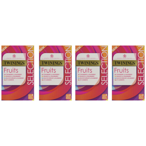 Twinings Twinings | Fruit Selection | 4 x 20 Bags 1