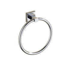 Aothpher Wall Mounted Towel Ring in kitchen Bathroom Chrome Stainless Steel Towel Holder