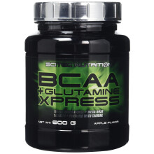 Scitec Nutrition BCAA + Glutamine Xpress Powder - 600g, Apple